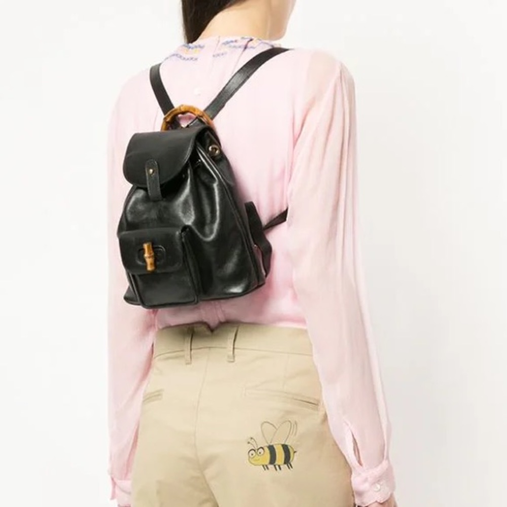 Gucci Bamboo Mini Backpack